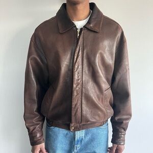 Vintage RARE 1980s Burberrys Bomber Jacket men’s large